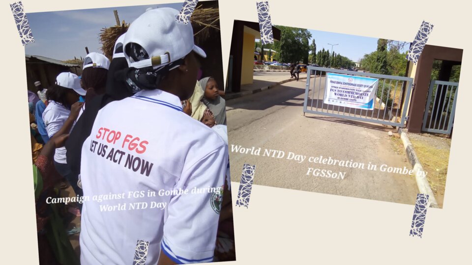 Walk against FGS at FTHG and SSHG during the World NTD Day