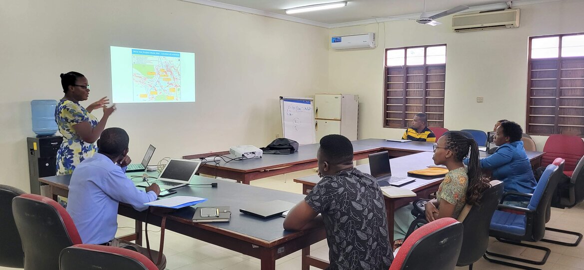 Blessings Chiepa presents school-based prevalence survey data from Chikwawa, which revealed schistosomiasis prevalence rates as high as 85% in some schools, with both urogenital and intestinal forms present. 