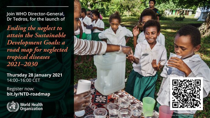 WHO Invitation to join the launch of the new road map. Image copyright World Health Organization. WHO Invitation to join the launch of the new road map. Image copyright World Health Organization.