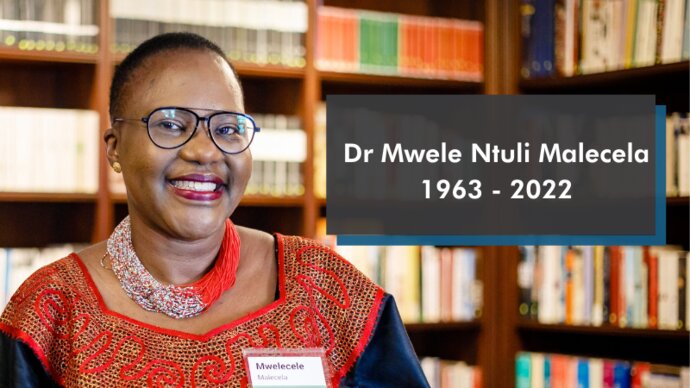 Dr Mwele Ntuli Malecela 1963 - 2022