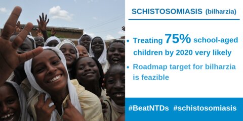 WHO schisto target 75% coverage. Copyright WHO WHO schisto target 75% coverage. Copyright WHO